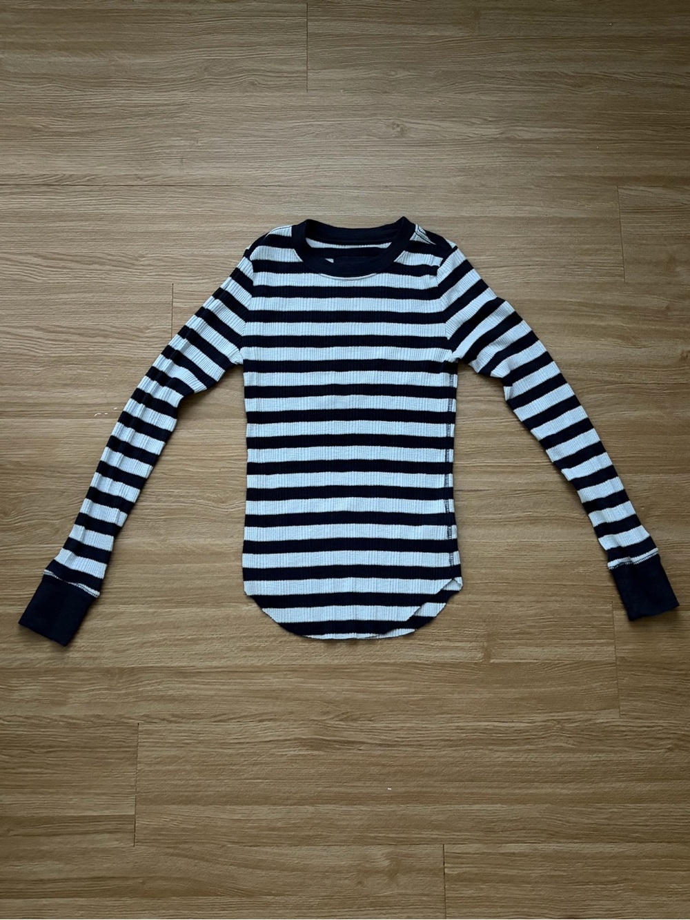 Aerie Striped Long Sleeve Shirt